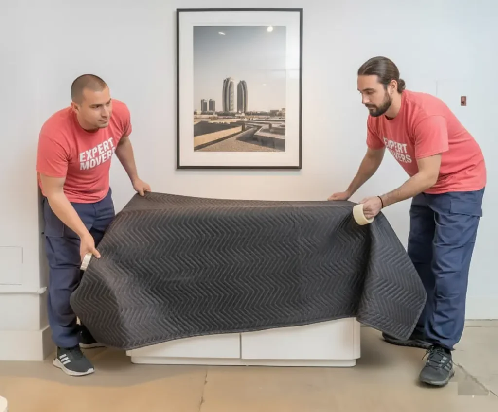 professional packers' movers abu dhabi city