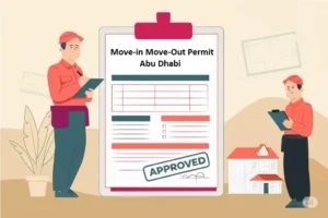 how to get move out permit in abu dhabi
