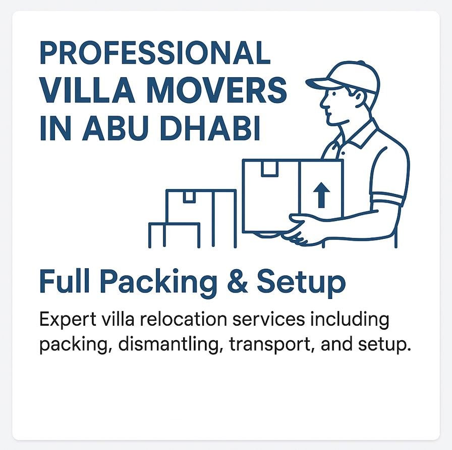 Villa moving in abu dhabi complete cheklist